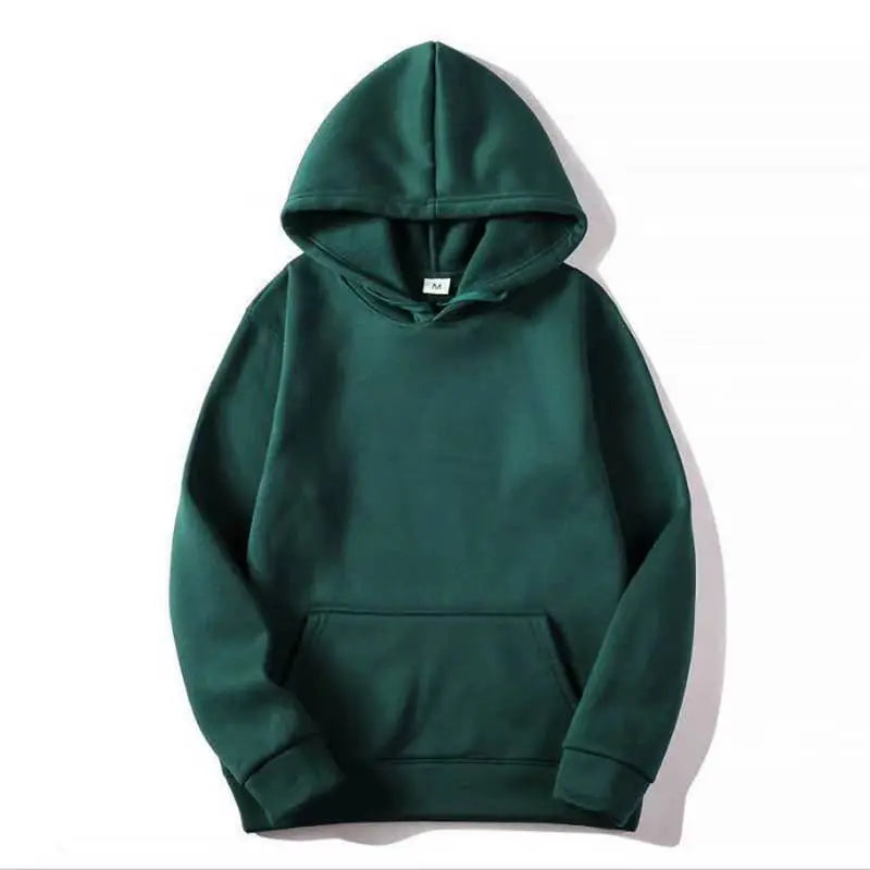 Blank Fleece Pullover Hoodie Men Fashion Hooded Sweatshirt Unisex Black White Hoodies For Men Sudaderas Para Hombres Polerones