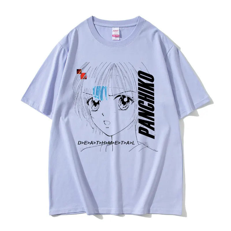 Rock Band Panchiko DEATHMETAL Album Graphic Print Tshirt Men Women Vintage Casual T-shirts Male Oversized Tees Gothic Streetwear
