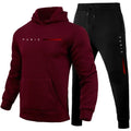 Hot Sale Men's Tracksuit Men Daily Comfortable Single Hooded Sportswear and Sweatpants Man Fashion Sports Suits Jogging Simple