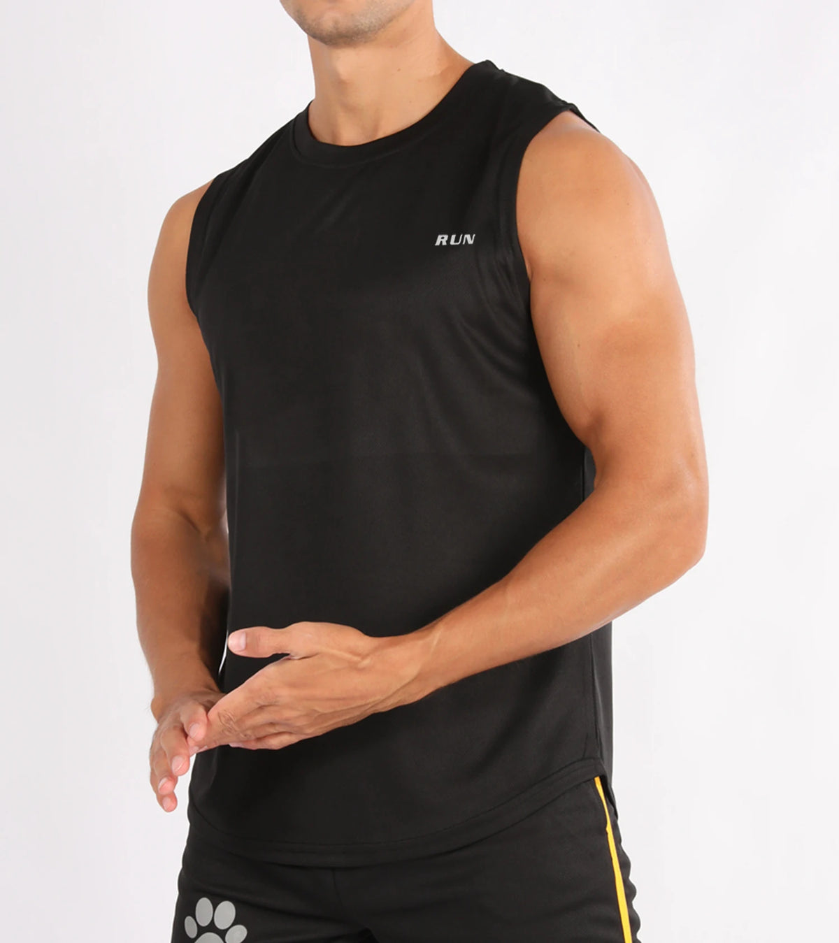 Men's Summer Fitness Vests, Fitness Training Clothes, Speed Fitness, Loose Sleeveless Shirts, Men's Fashion Basketball Vests
