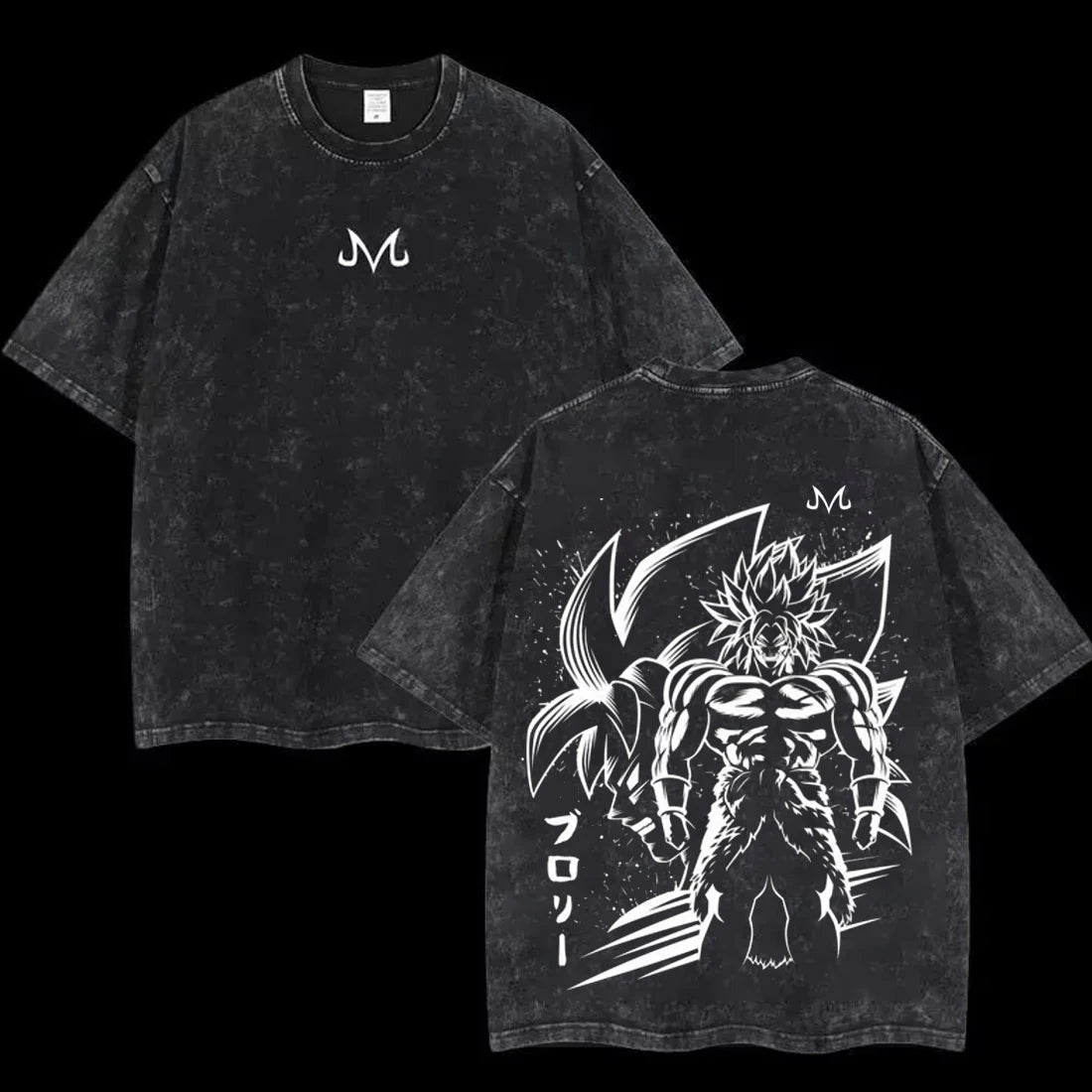 Anime Dragon Ball Cosplay Washed Goku T-Shirt Cotton Loose Large Casual Sports Vegeta Gym T-Shirt Men's Harajuku Tee Clothing
