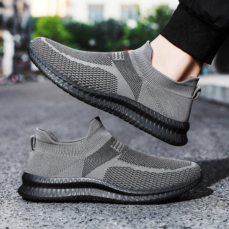 Men Sneakers Shoes For Men Lightweight Tenis Comfortable Mesh Breathable Casual Shoes Outdoor Walking Gym Shoes Size 39-46