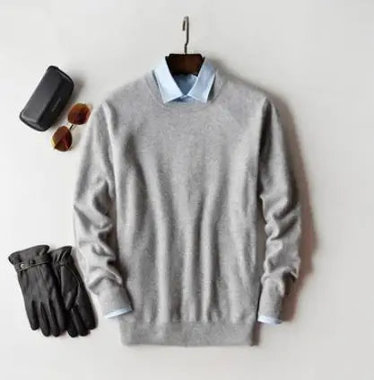 Classic Pullover V-Neck Sweater Men 2024 Autumn Winter Cashmere Cotton Blend Warm Jumper Clothes Pull Homme Man Hombres Sweater