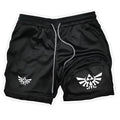 Zelda Themed Men's 5-Inch Workout Shorts | Quick Dry Loose Fit for Basketball, Running & CasualZY0077 Wear