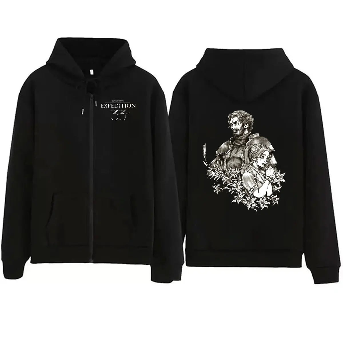 For Those Who Come After Zip Up Hoodie Clair Obscur Expedition 33 Game Fans Men Women Sweatshirt Vintage Oversized Coats Hoodies