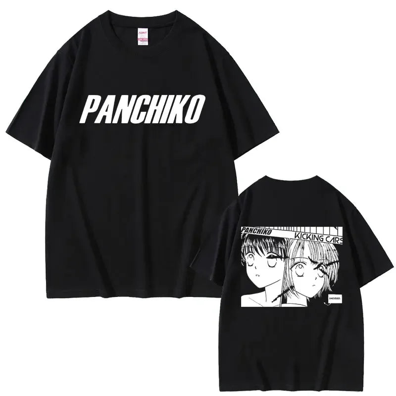 Rock Band Panchiko DEATHMETAL Album Graphic Print Tshirt Men Women Vintage Casual T-shirts Male Oversized Tees Gothic Streetwear
