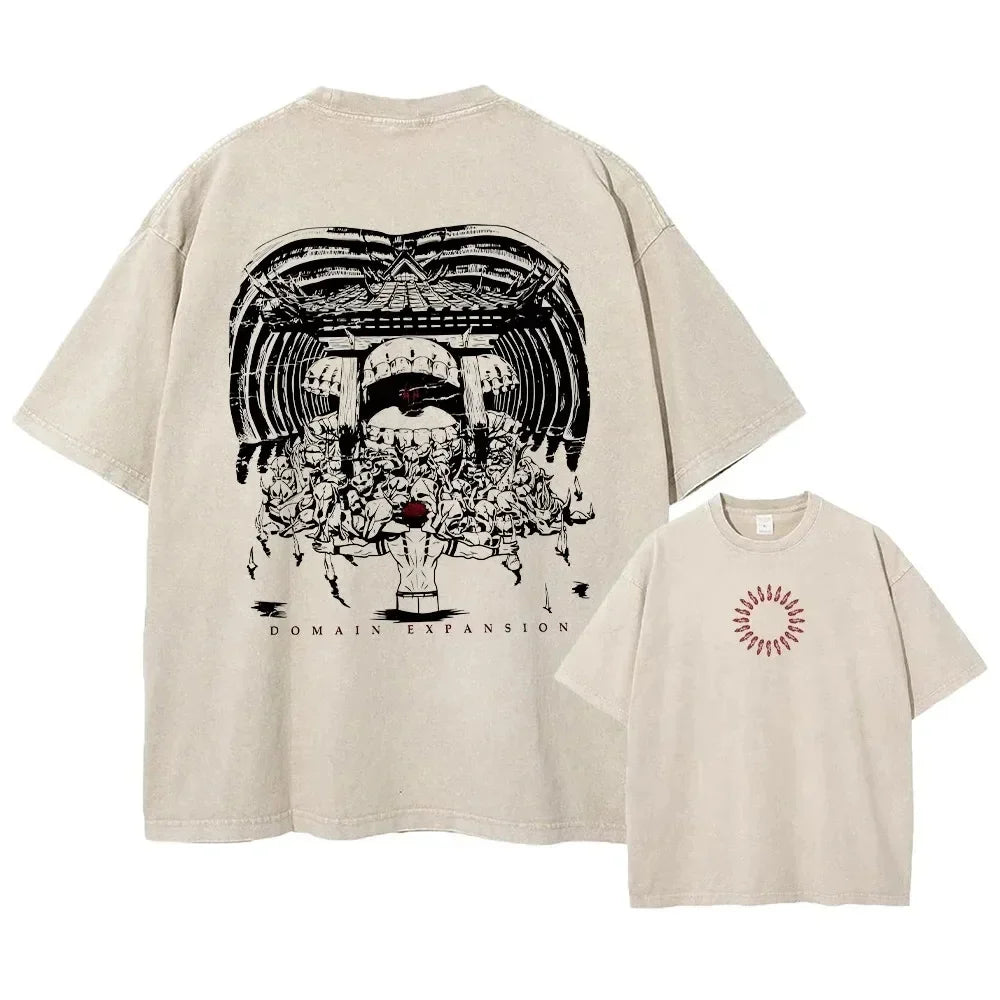 Jujutsu Kaisen Cotton High Quality t shirt anime comic men t shirt manga male clothing