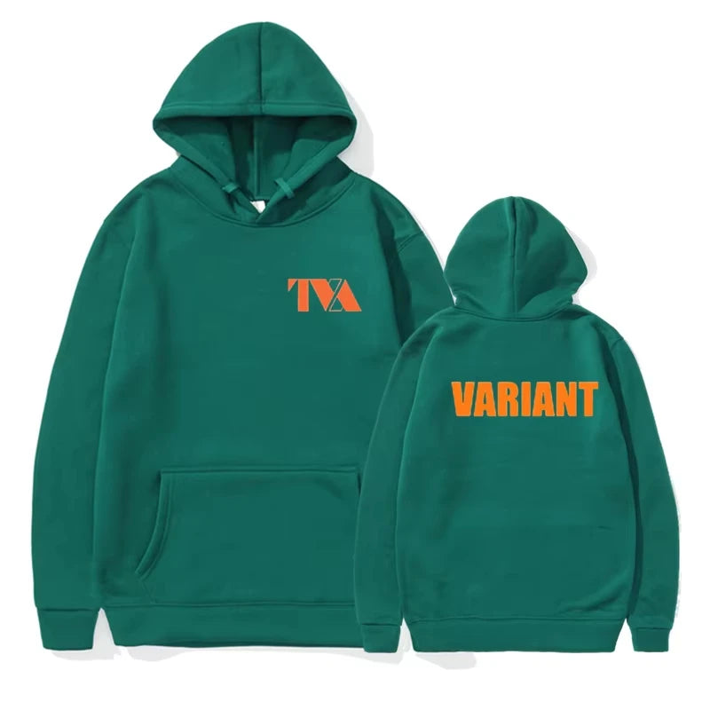 Spring and Autumn fashion new LOKI TVA Variant Letter letter printed streetwear unisex hoodie Unix warm casual sportswear