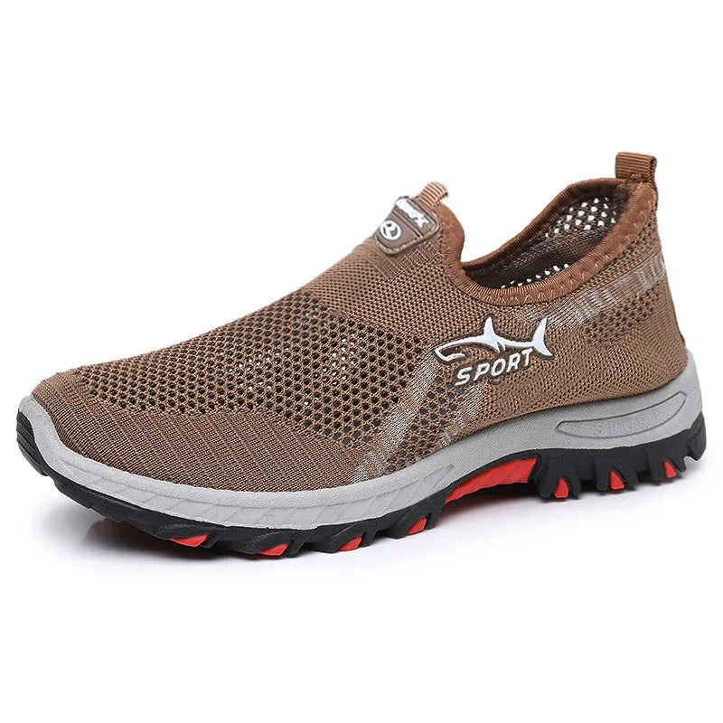 Men's Summer Sneakers Sporty Men's Mesh Shoes Breathable Sports Shoes Canvas lightweight Sneakers Cheap Shoes Clearance