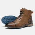 Size 7~13 Retro Men Boots 2023 Fashion Comfortable  Spring Leather Boots