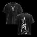 Anime My Hero Academia All Might Print T Shirt Men Short Sleeve Clothing Casual Cotton Tshirt Retro Washed T-shirt Harajuku Tops