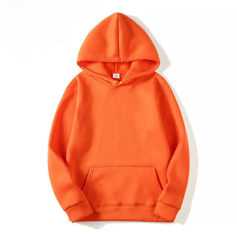 Blank Fleece Pullover Hoodie Men Fashion Hooded Sweatshirt Unisex Black White Hoodies For Men Sudaderas Para Hombres Polerones