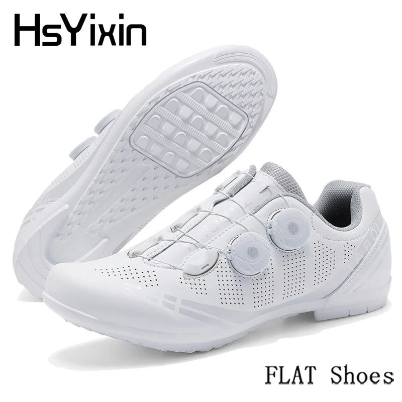 Men's Women's Mountain Flat Bicycle Sneakers Road Cycling Shoes Flat Rubber Bottom Cyclocross Cycling Shoes Cycling Shoes
