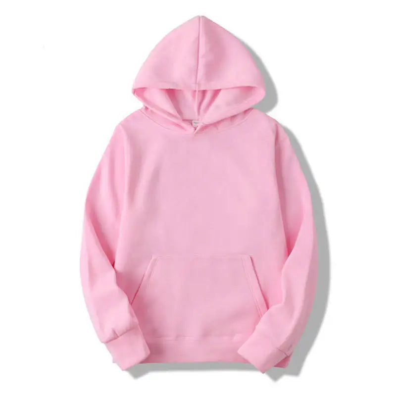 Blank Fleece Pullover Hoodie Men Fashion Hooded Sweatshirt Unisex Black White Hoodies For Men Sudaderas Para Hombres Polerones