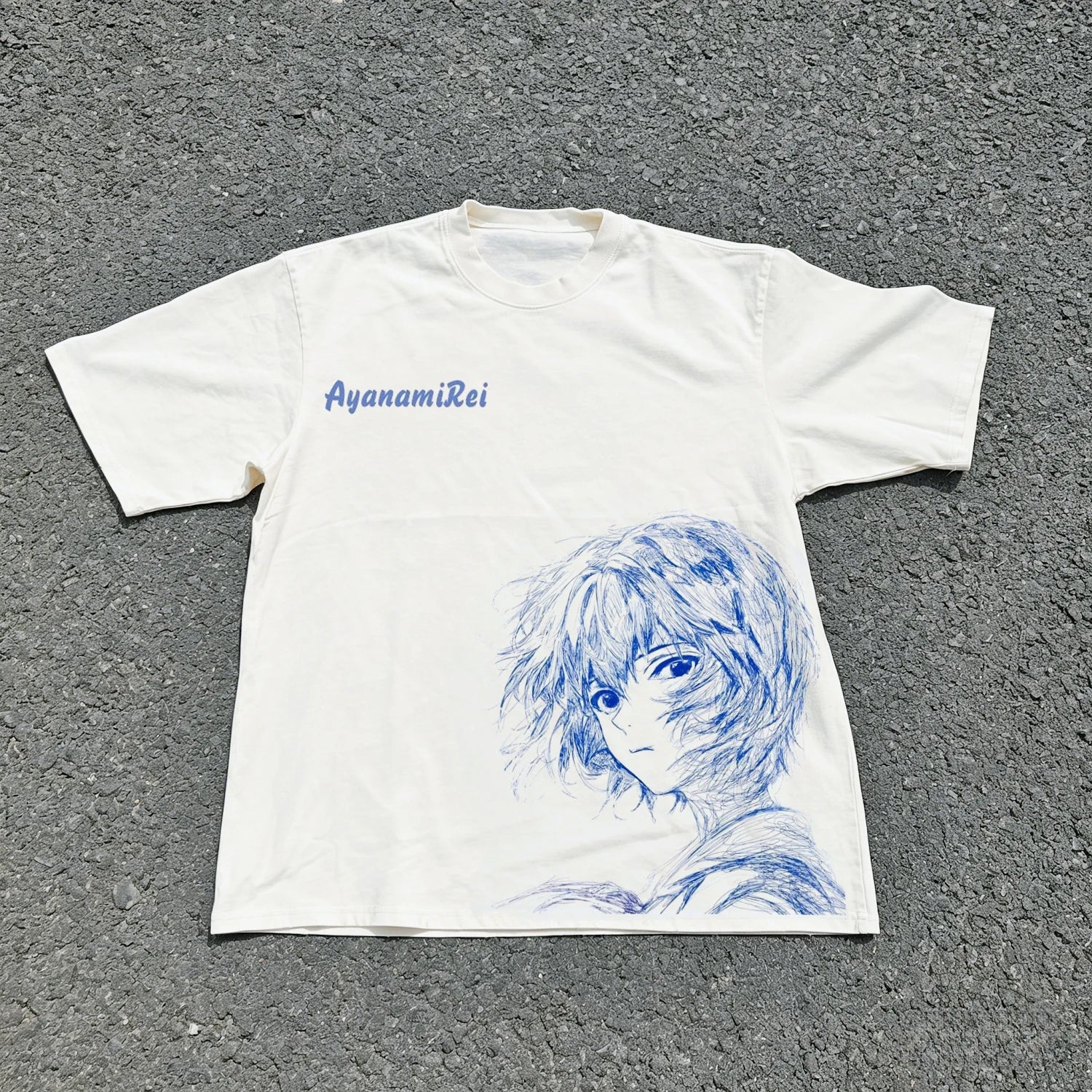 Neon Genesis Evangelion Ayanami Rei Asuka Classic Style Short Sleeve T-shirt Men Women 2026 Summer Men Women Cotton Tee Tops