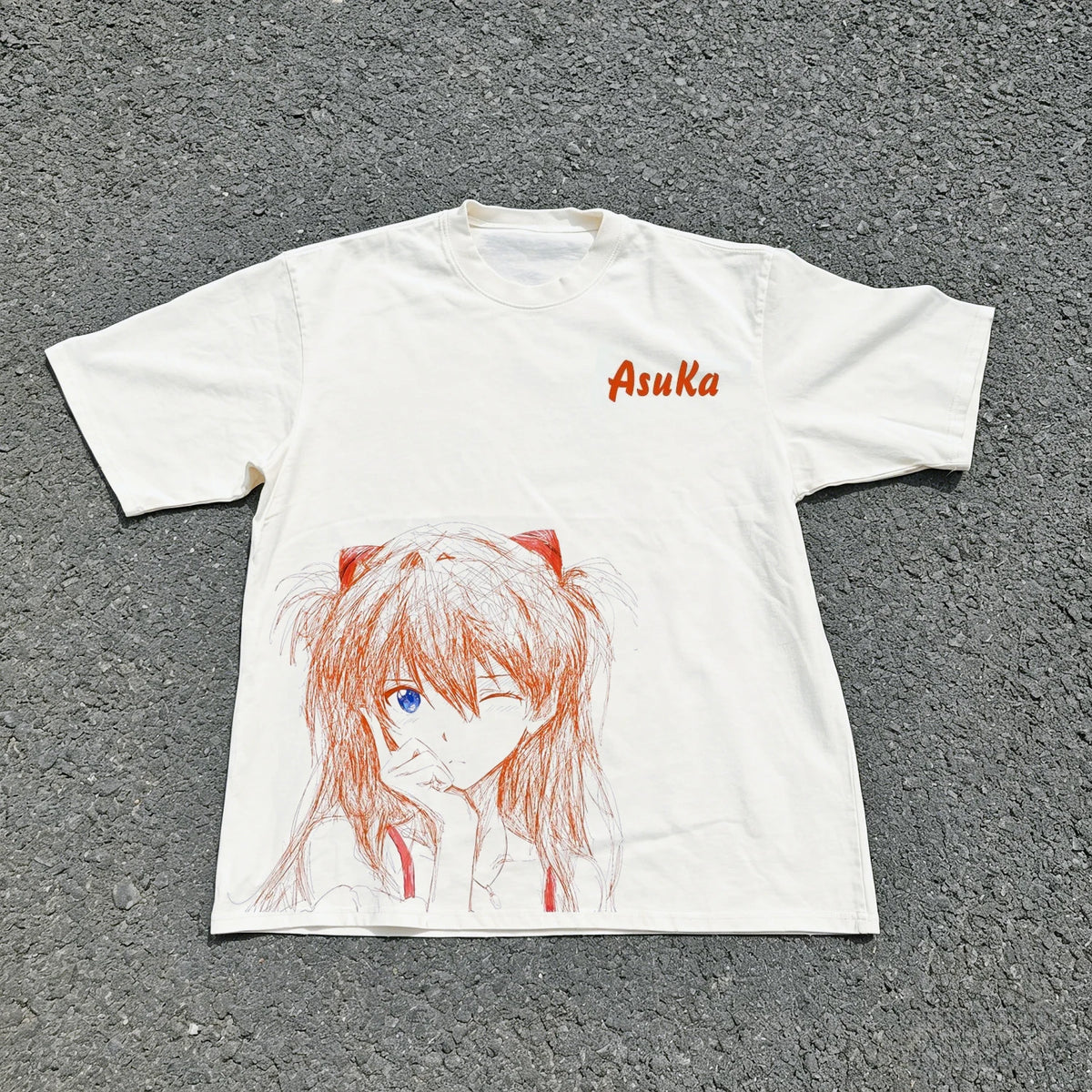 Neon Genesis Evangelion Ayanami Rei Asuka Classic Style Short Sleeve T-shirt Men Women 2026 Summer Men Women Cotton Tee Tops