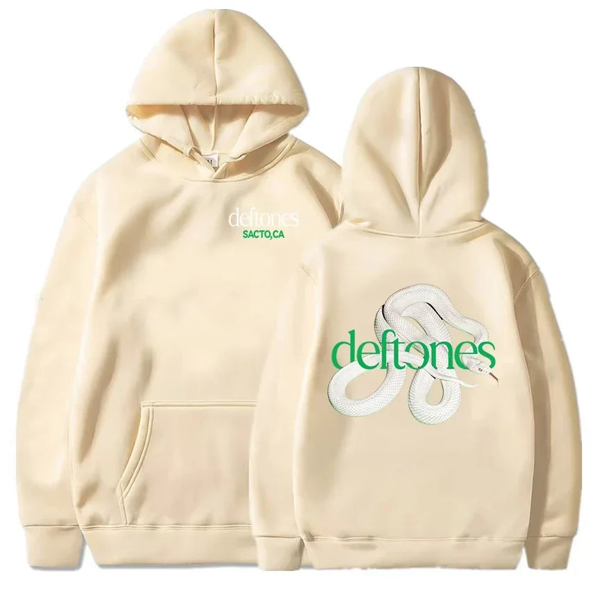 Deftones Private Music 2D Hoodie 2025 Album Graphic Printed Sweatshirt Autumn Cotton Long Sleeve Sudaderas Unisex Leisure fashio