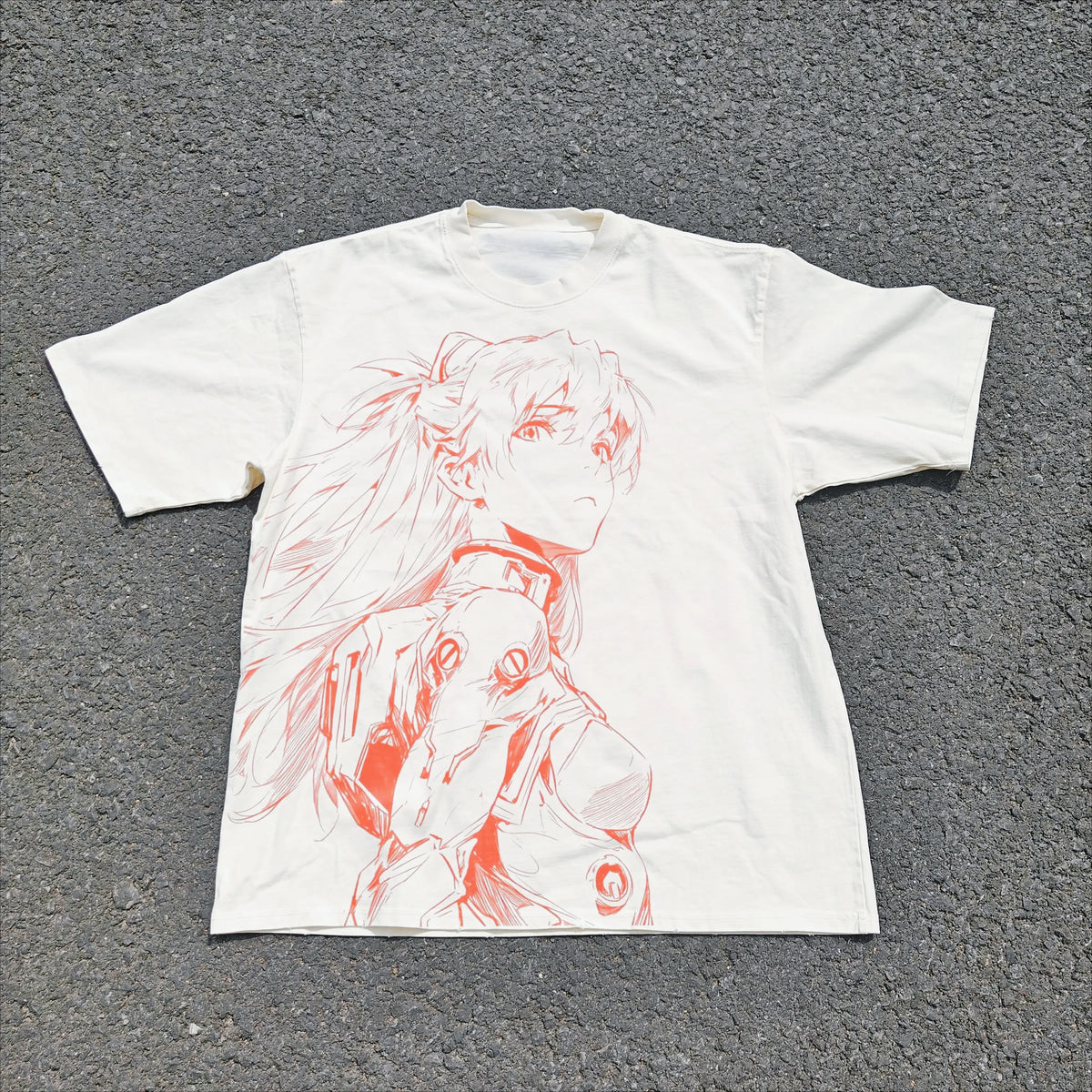 Neon Genesis Evangelion Ayanami Rei Asuka Classic Style Short Sleeve T-shirt Men Women 2026 Summer Men Women Cotton Tee Tops