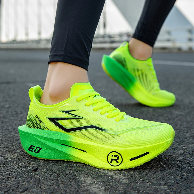 Sports Running Sneakers For Men Lightweight Carbon Board Athletic Casual Sneakers Women Outdoor Men's Walking Basketball Shoes