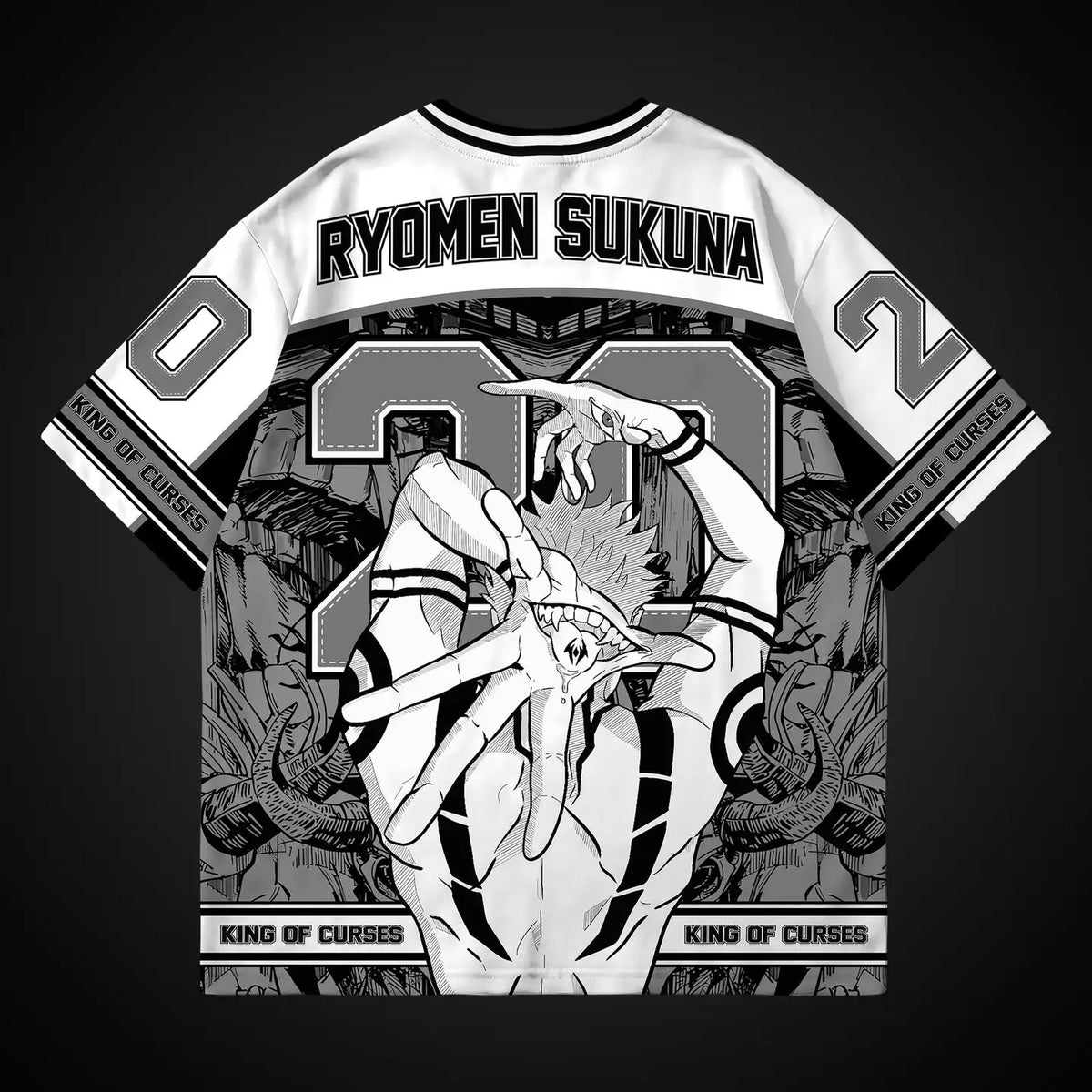 Summer Hot Jujutsu Kaisen Ryomen Sukuna 3D Print T-shirt Unisex Casual Anime Fans Tee High-quality Breathable Tops Tees Clothing