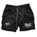 Men Running Shorts 2 in 1 Double-deck Sport Shorts Sportswear Gym Fitness Short Pants Training Jogging Bottom Men's Clothing