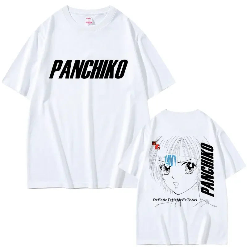 Rock Band Panchiko DEATHMETAL Album Graphic Print Tshirt Men Women Vintage Casual T-shirts Male Oversized Tees Gothic Streetwear
