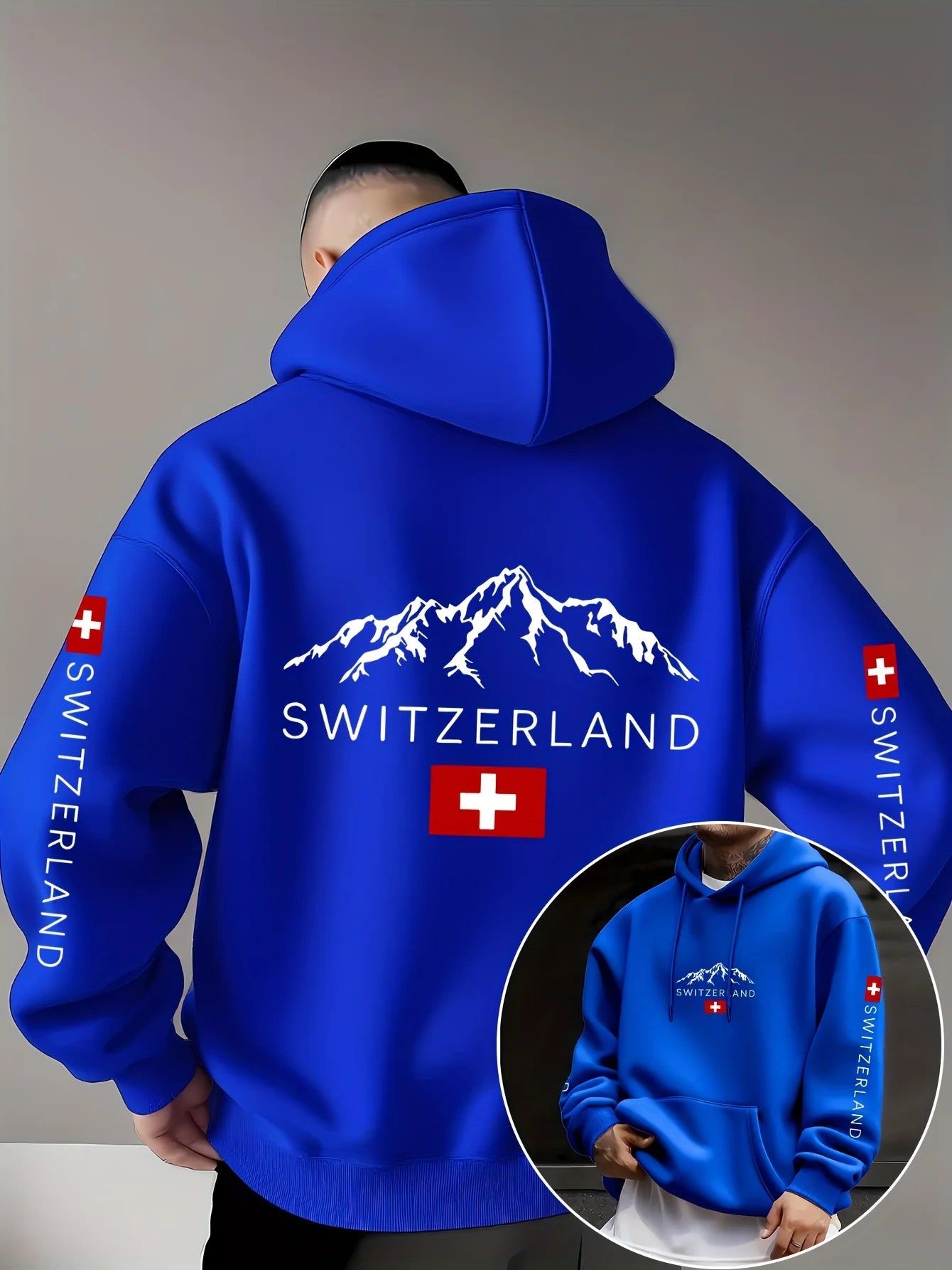 2026American Best-selling Cool Men Women Hooded Sweatshirt Autumn Winter Daily Outdoor Vacation Fitness Casual Loose