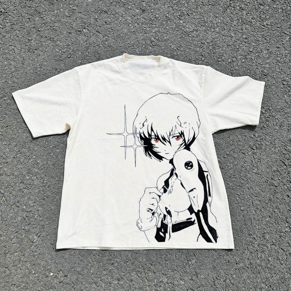Neon Genesis Evangelion Ayanami Rei Asuka Classic Style Short Sleeve T-shirt Men Women 2026 Summer Men Women Cotton Tee Tops