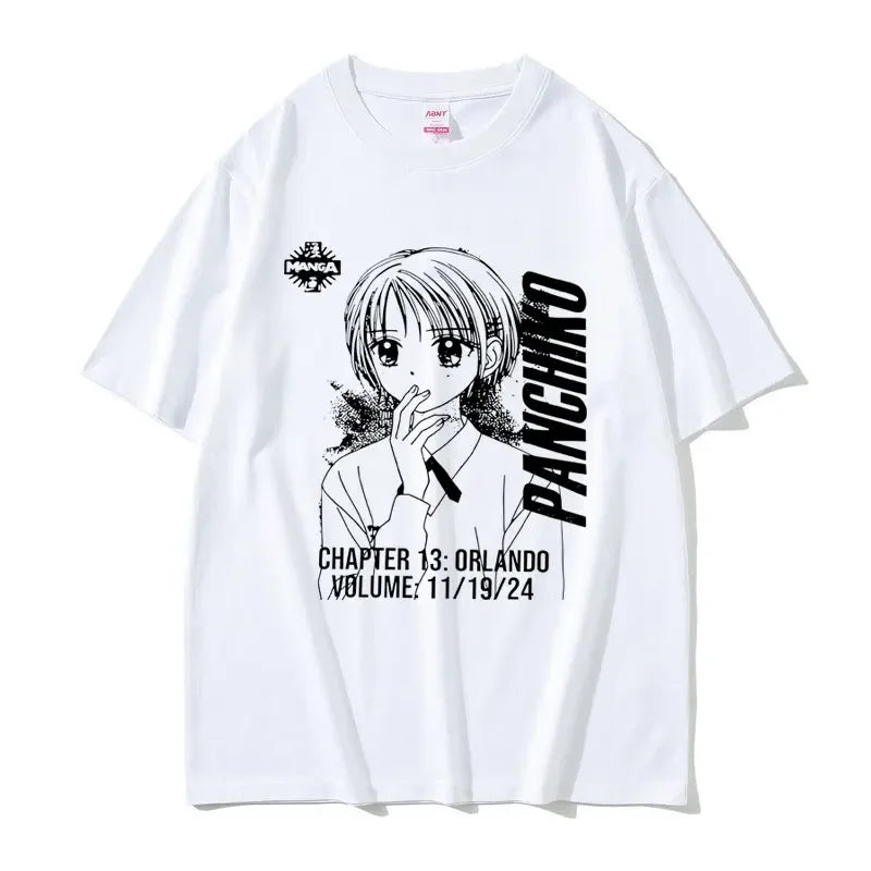 Rock Band Panchiko DEATHMETAL Album Graphic Print Tshirt Men Women Vintage Casual T-shirts Male Oversized Tees Gothic Streetwear