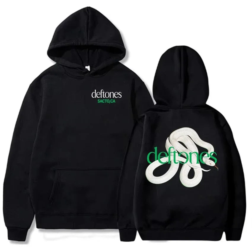 Deftones Private Music 2D Hoodie 2025 Album Graphic Printed Sweatshirt Autumn Cotton Long Sleeve Sudaderas Unisex Leisure fashio