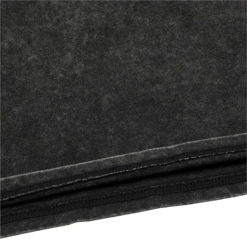 Washed T-shirt Popular Anime Kaiju No 8 Printed T-shirt for Men   Cotton Washable T-shirt for Harajuku Men  Casual Top for Manga