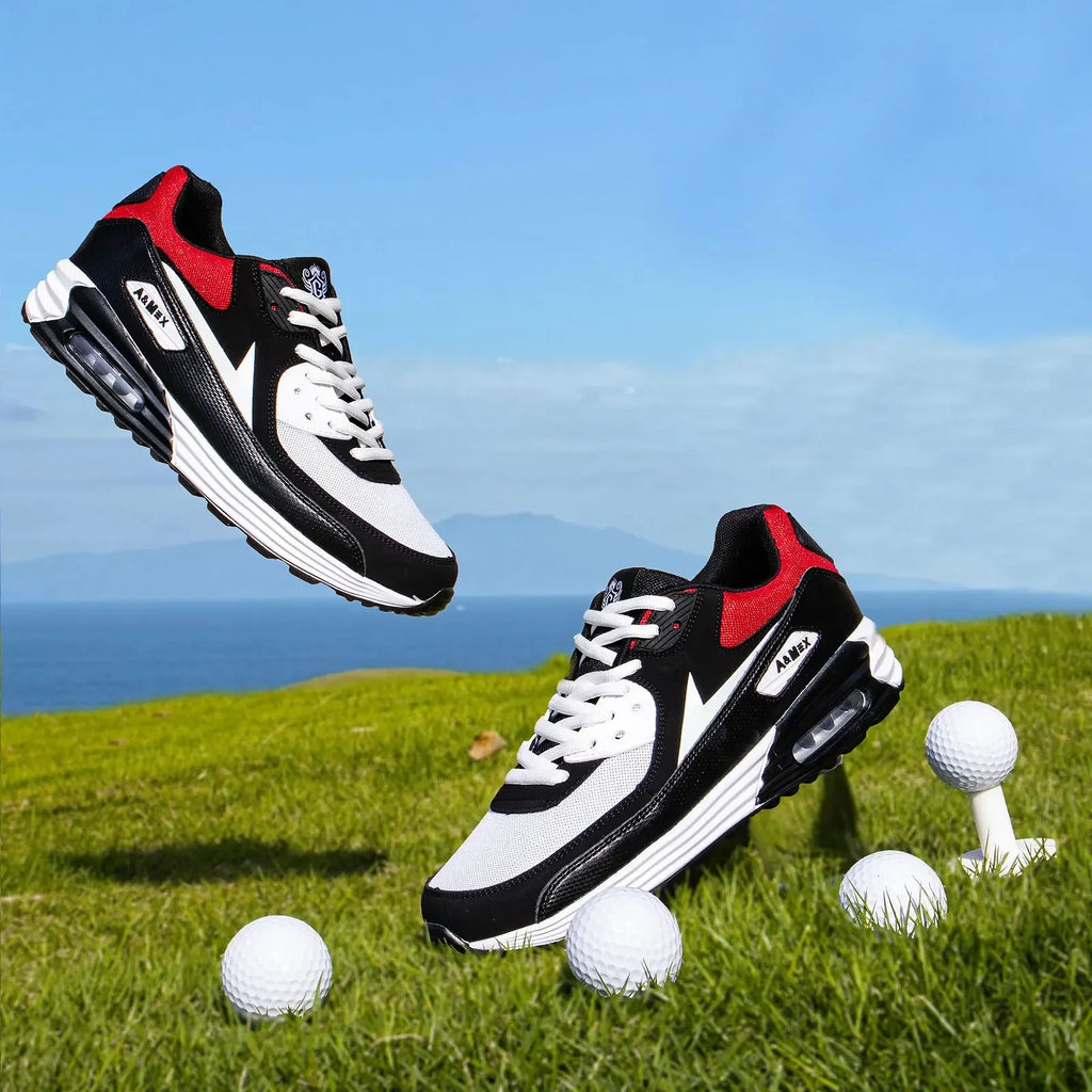 Men's Running Shoes Breathable Air Cushion Sneakers Athletics Sport Trainer Tennis Basketball Shoes