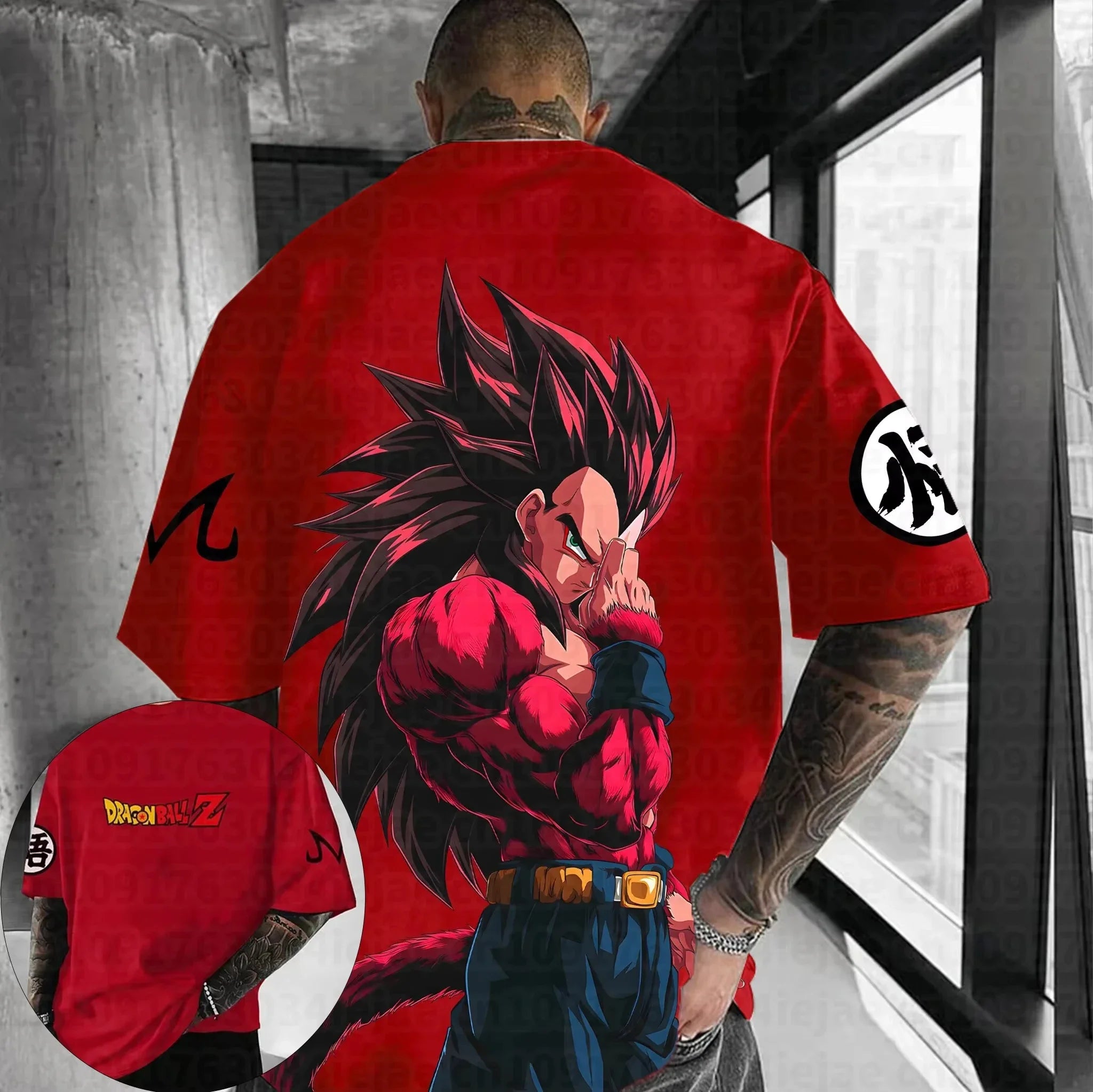 Saiyan Son Goku Anime Dragon Ball Harajuku Men Summer T-shirt 2026 Oversized Retro Street Women Casual Loose Short Sleeve Unisex