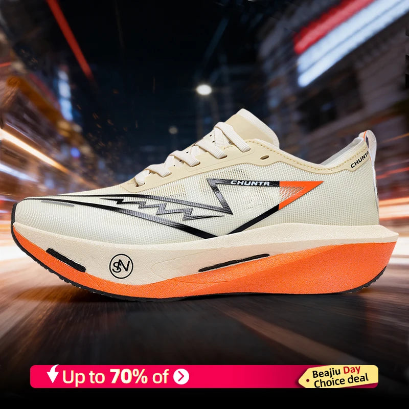 2026Running Shoes Carbon Plate Marathon Speciality Men Sports Breathable Lightweight Women's Comfortable Chunta Leisure Sneakers