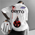 Japanese Anime Men's T-shirt Summer New Trend Hip Hop Cotton Printed Short-sleeved Casual Daily Oversized Half-sleeved Top