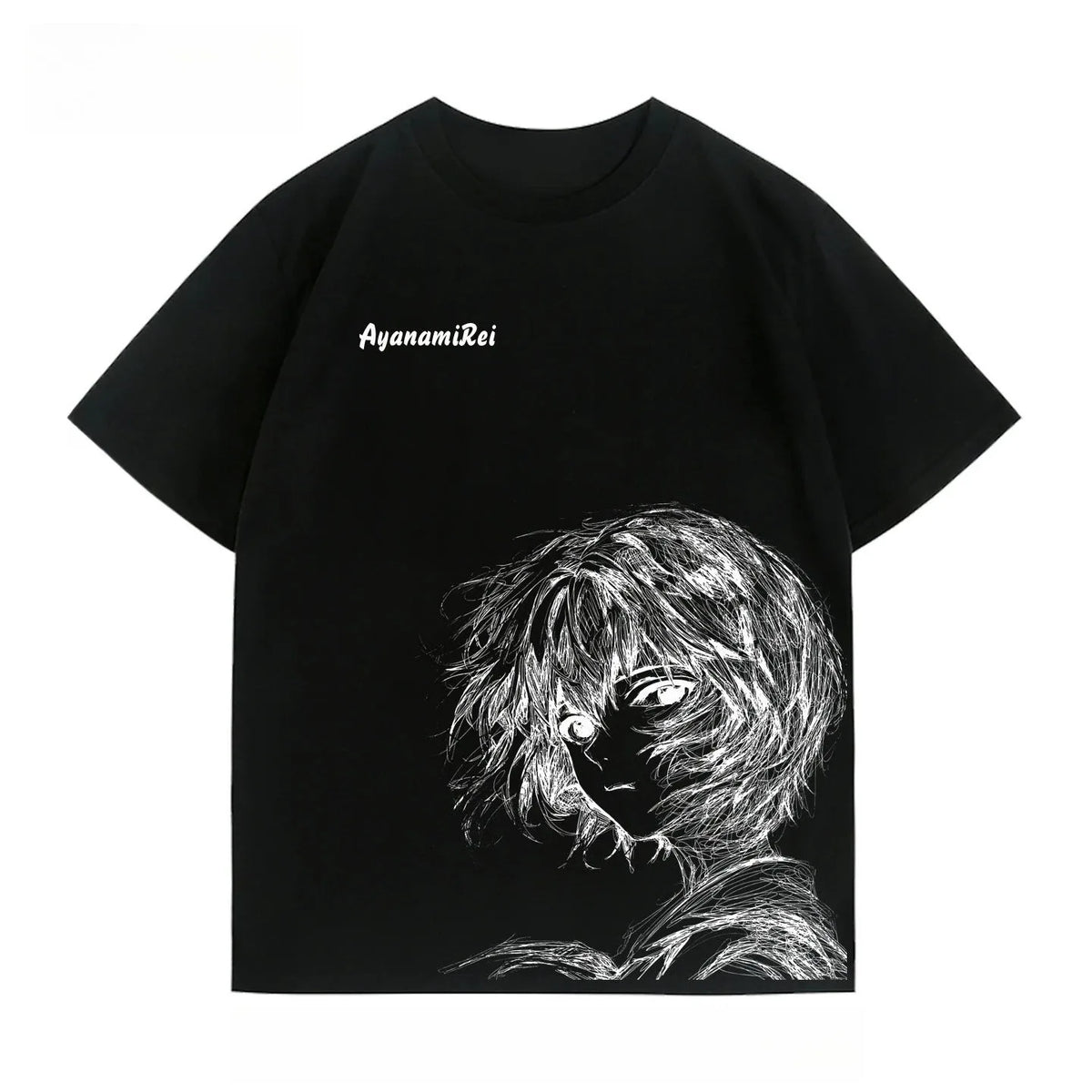 Neon Genesis Evangelion Ayanami Rei Asuka Classic Style Short Sleeve T-shirt Men Women 2026 Summer Men Women Cotton Tee Tops