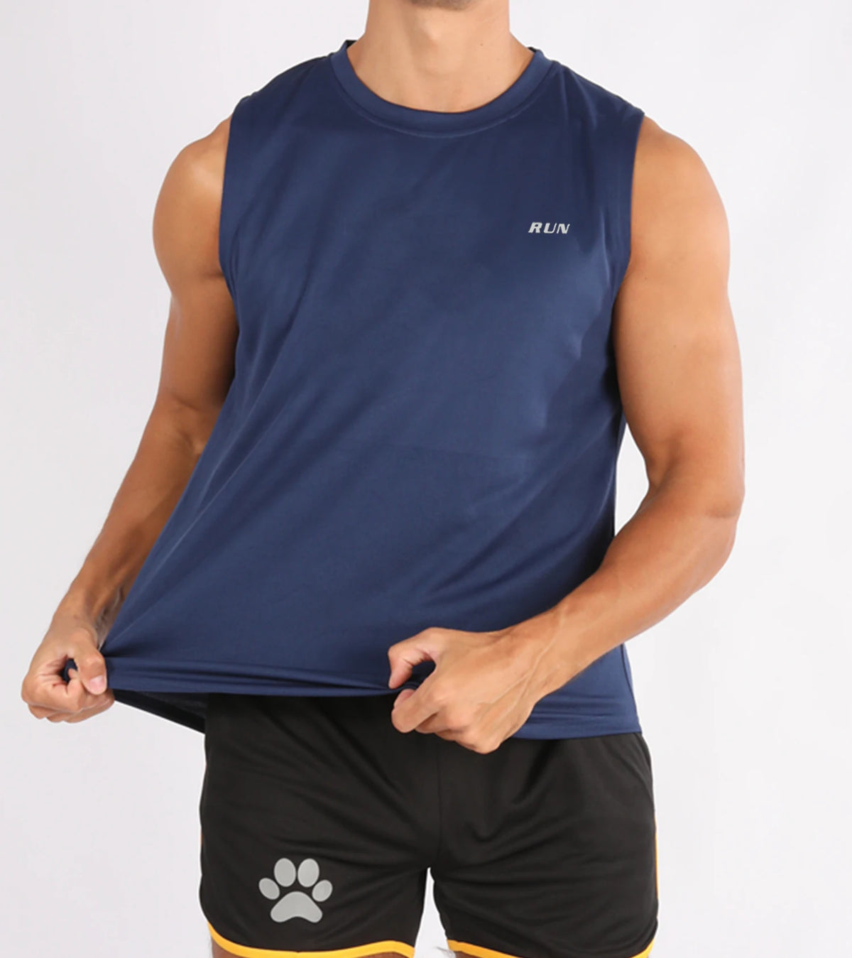 Men's Summer Fitness Vests, Fitness Training Clothes, Speed Fitness, Loose Sleeveless Shirts, Men's Fashion Basketball Vests