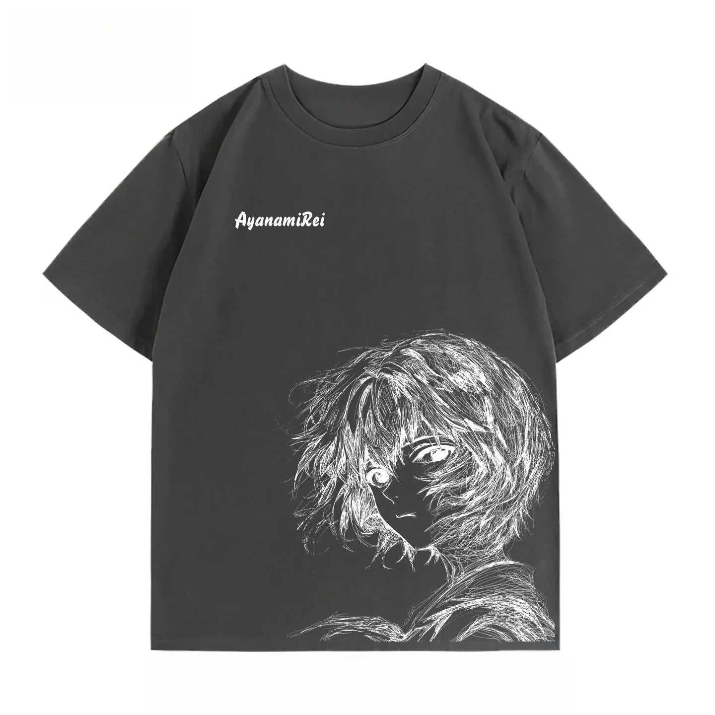 Neon Genesis Evangelion Ayanami Rei Asuka Classic Style Short Sleeve T-shirt Men Women 2026 Summer Men Women Cotton Tee Tops