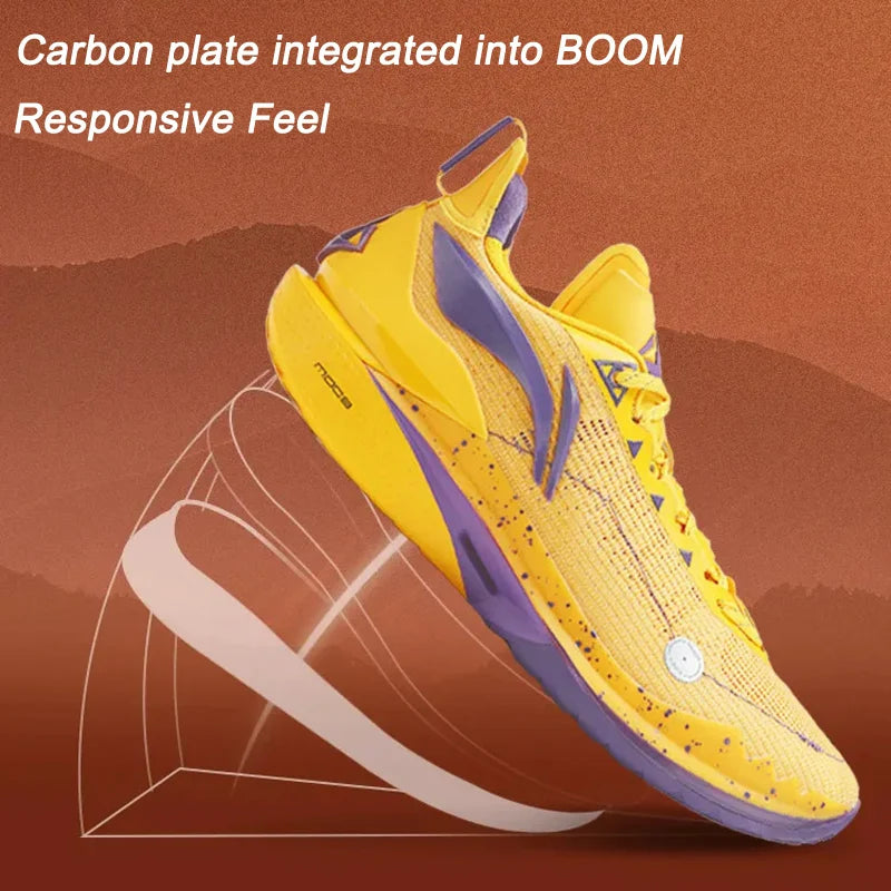 Li-Ning Men's JIMMY BUTLER 2  Professional Basketball Shoes Cushioning Durable LiNing Breathable Sports Shoes Sneakers ABAT081
