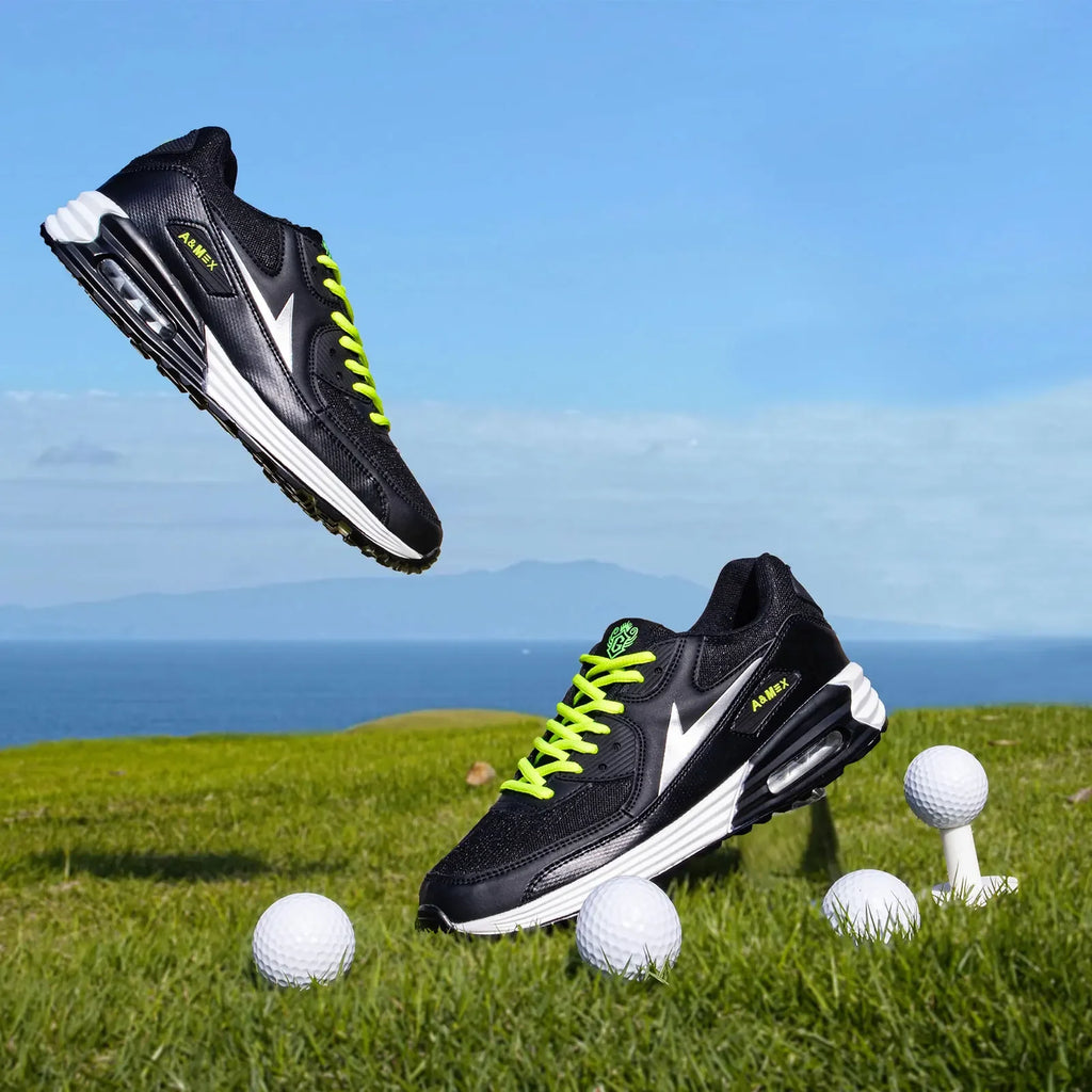 Men's Running Shoes Breathable Air Cushion Sneakers Athletics Sport Trainer Tennis Basketball Shoes