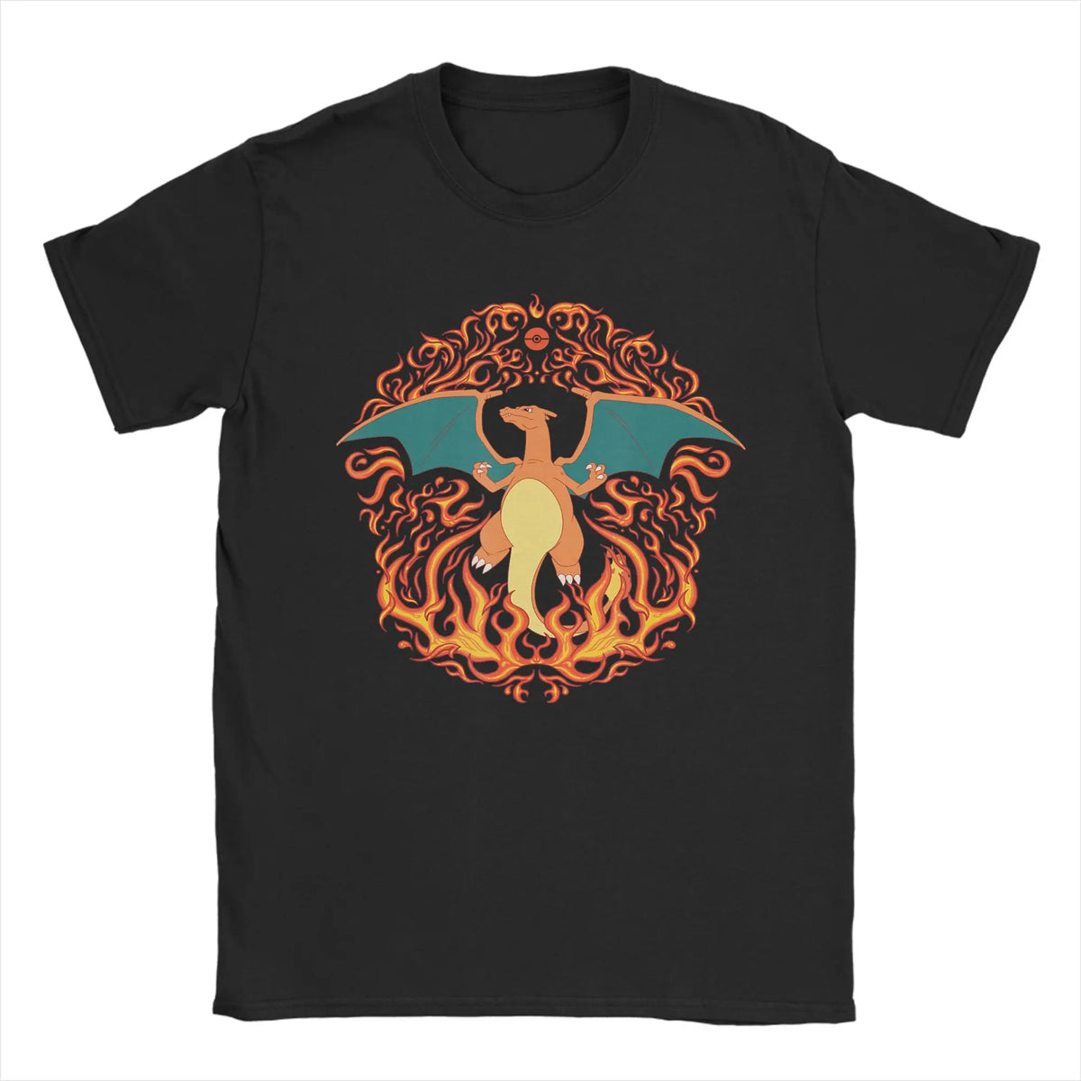 Pokémon Anime Nope Not Today Snorlax Printed T-shirt Men's and Women's T-shirt Men's Tops Harajuku Y2K T-shirt 2026 Summer New