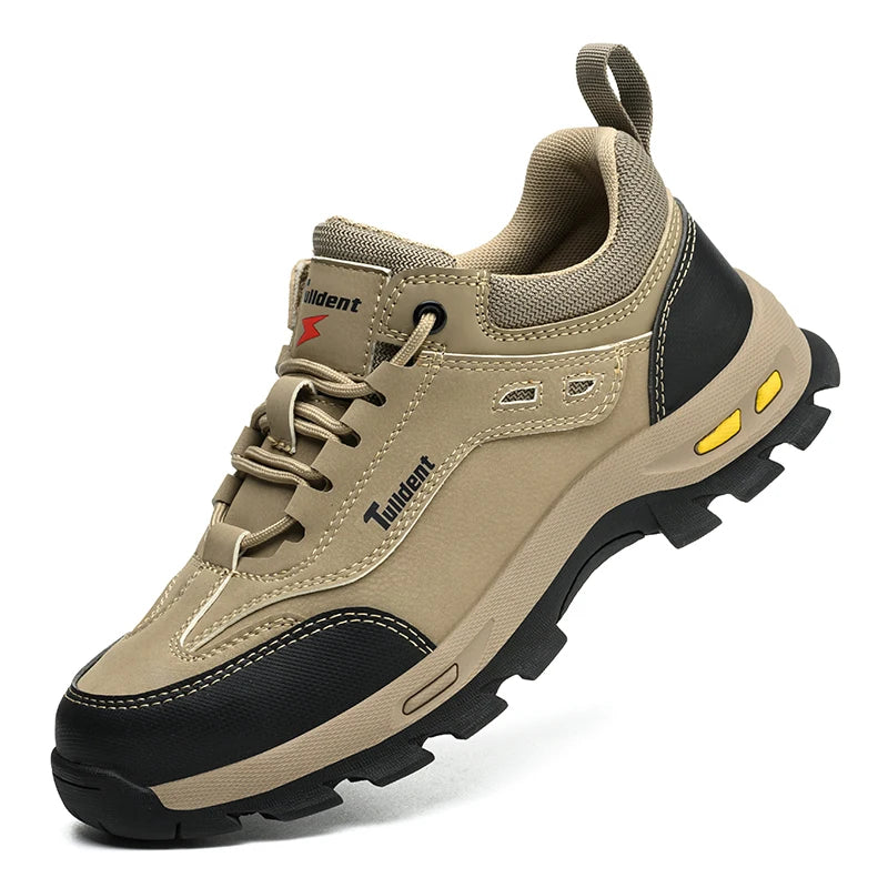 New Men's Safety Shoes, Puncture Resistant Work Shoes, Men's Protective Shoes, Wear-Resistant Work Boots Tactical Boots