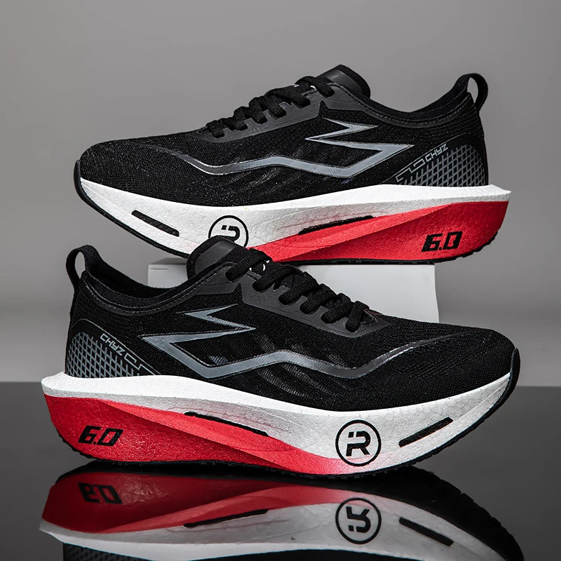 Sports Running Sneakers For Men Lightweight Carbon Board Athletic Casual Sneakers Women Outdoor Men's Walking Basketball Shoes