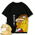 Anime Pokemon Psyduck Printed T-shirt Men's and Women's T-shirt Men's Tops Harajuku Y2K T-shirt 2026 Summer New Tee Streetwear