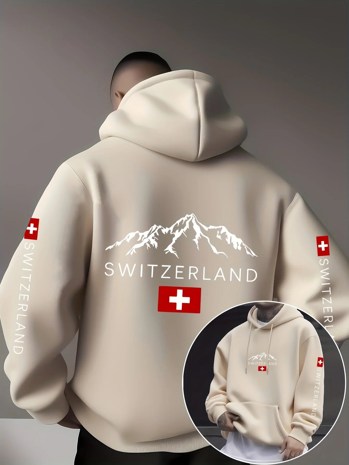 2026American Best-selling Cool Men Women Hooded Sweatshirt Autumn Winter Daily Outdoor Vacation Fitness Casual Loose