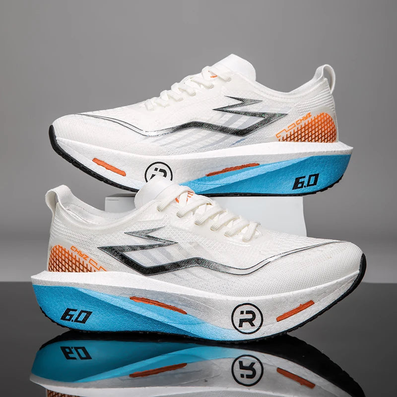 Sports Running Sneakers For Men Lightweight Carbon Board Athletic Casual Sneakers Women Outdoor Men's Walking Basketball Shoes