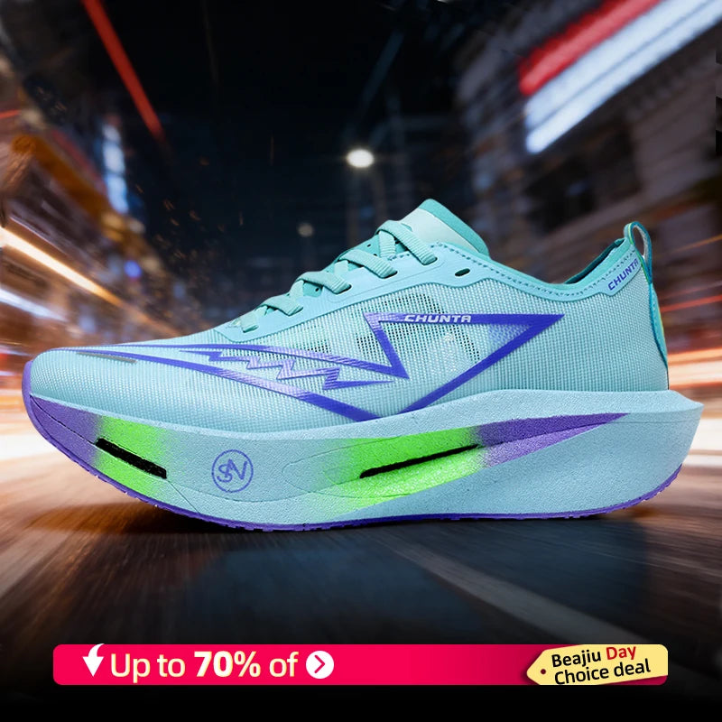 2026Running Shoes Carbon Plate Marathon Speciality Men Sports Breathable Lightweight Women's Comfortable Chunta Leisure Sneakers