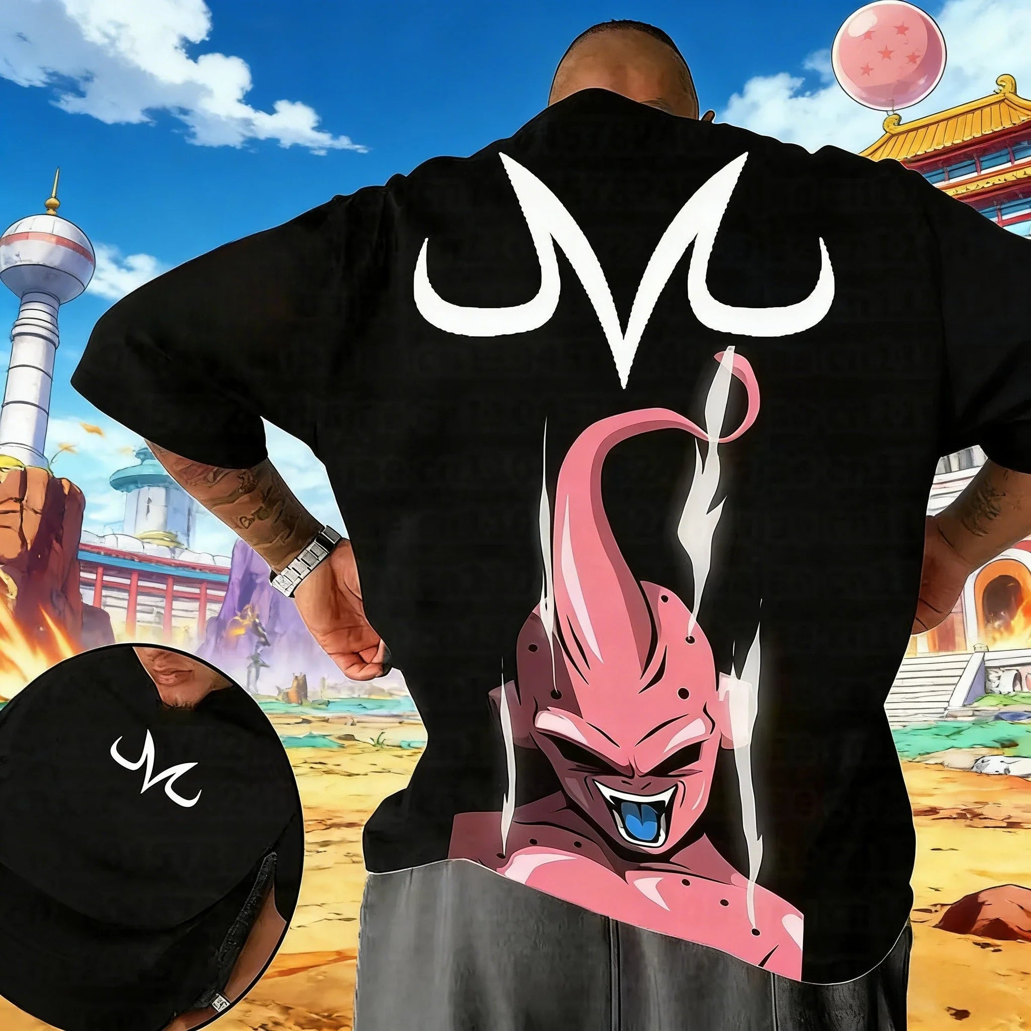 Saiyan Son Goku Anime Dragon Ball Harajuku Men Summer T-shirt 2026 Oversized Retro Street Women Casual Loose Short Sleeve Unisex