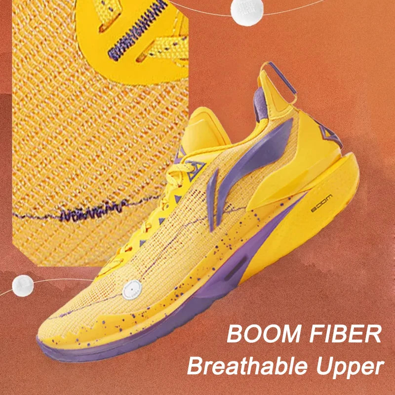 Li-Ning Men's JIMMY BUTLER 2  Professional Basketball Shoes Cushioning Durable LiNing Breathable Sports Shoes Sneakers ABAT081
