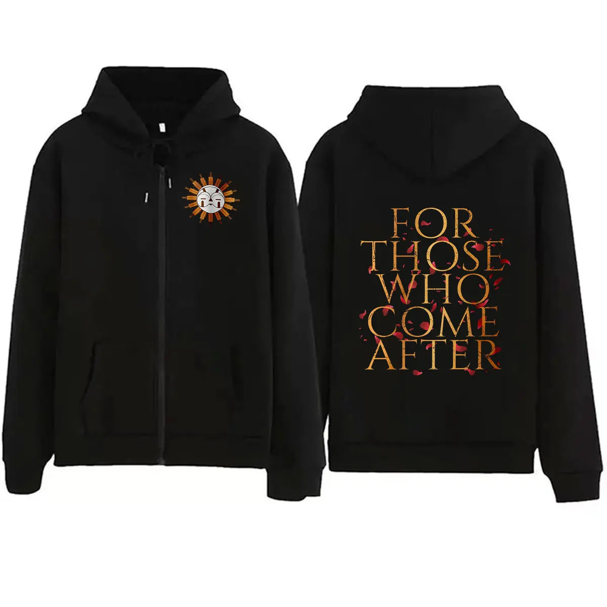 For Those Who Come After Zip Up Hoodie Clair Obscur Expedition 33 Game Fans Men Women Sweatshirt Vintage Oversized Coats Hoodies